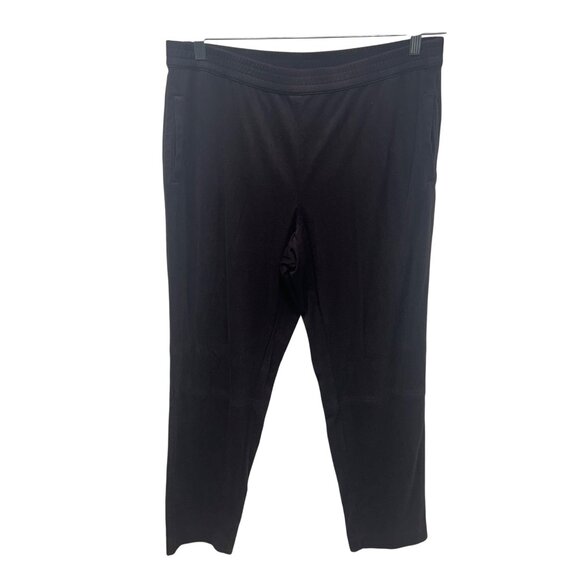 J.Jill Wearever Collection purple eggplant Stretch Pull-On Pants L - Picture 1 of 10